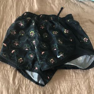 NIKE floral shorts
